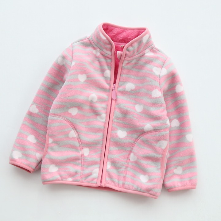 Girl's fleece coat