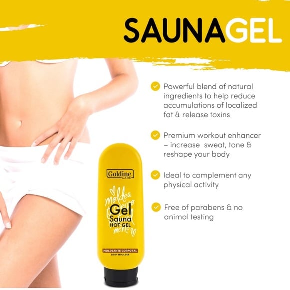 Goldine Sauna Hot Sauna Gel 8.5oz