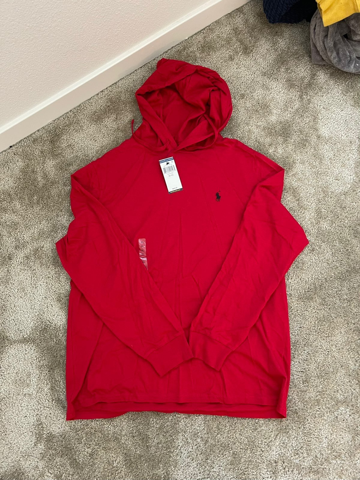 Ralph Lauren long sleeve hooded shirt