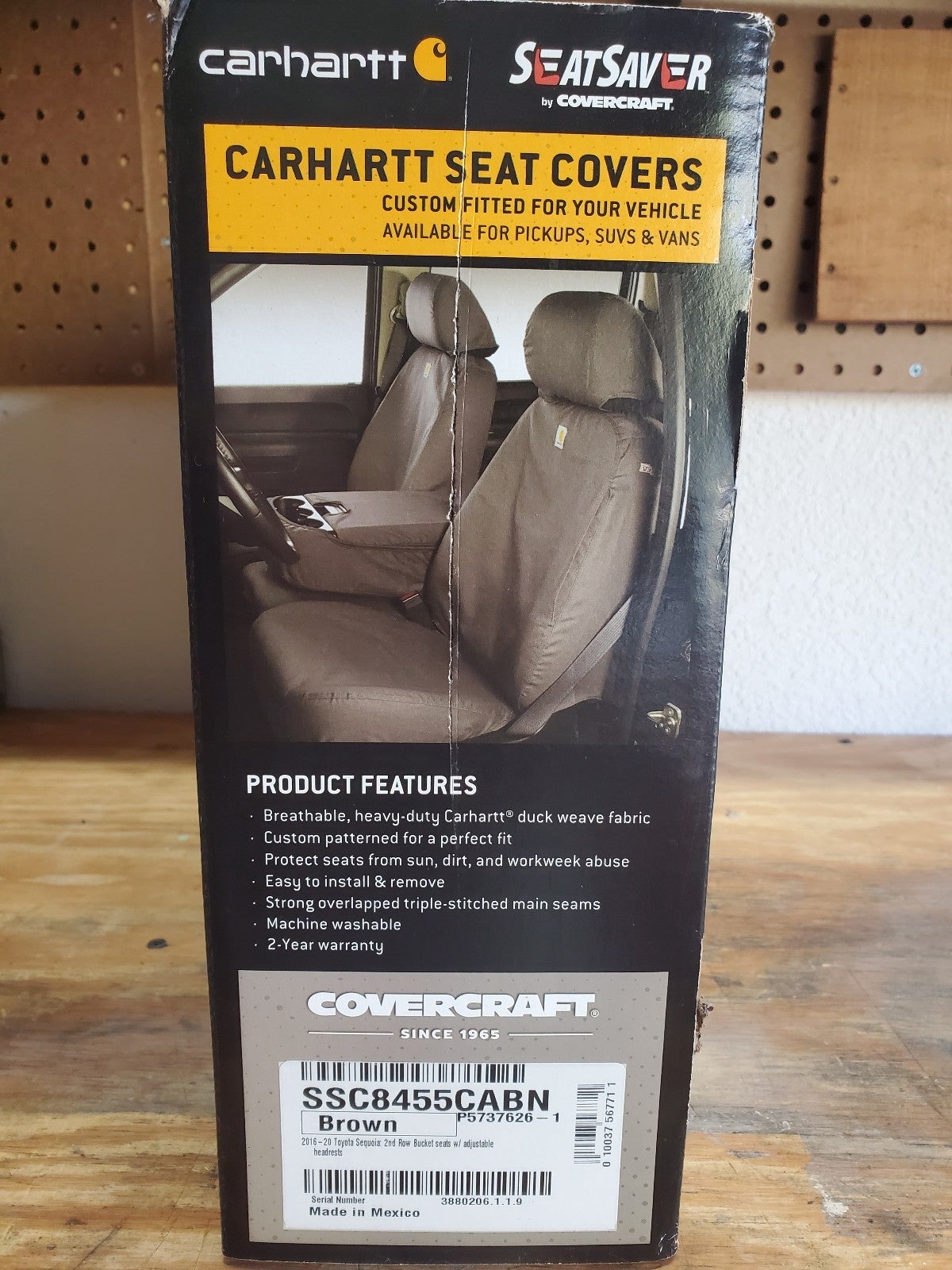 Carhartt Seat Covers Toyota Sequoia