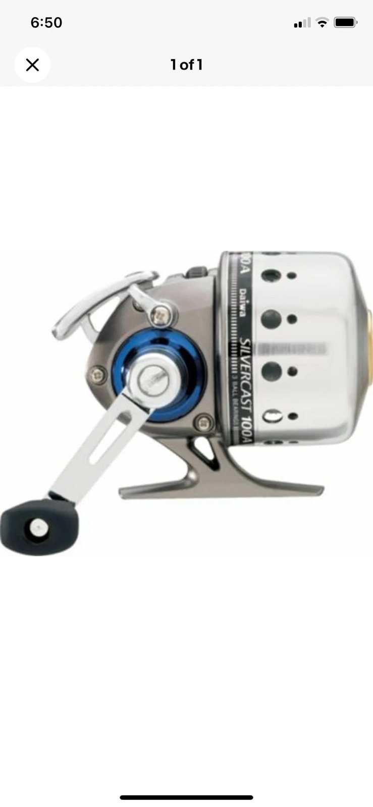 DAIWA SILVERCAST-A Daiwa’s Silvercast-A reels feature rigid construction,new
