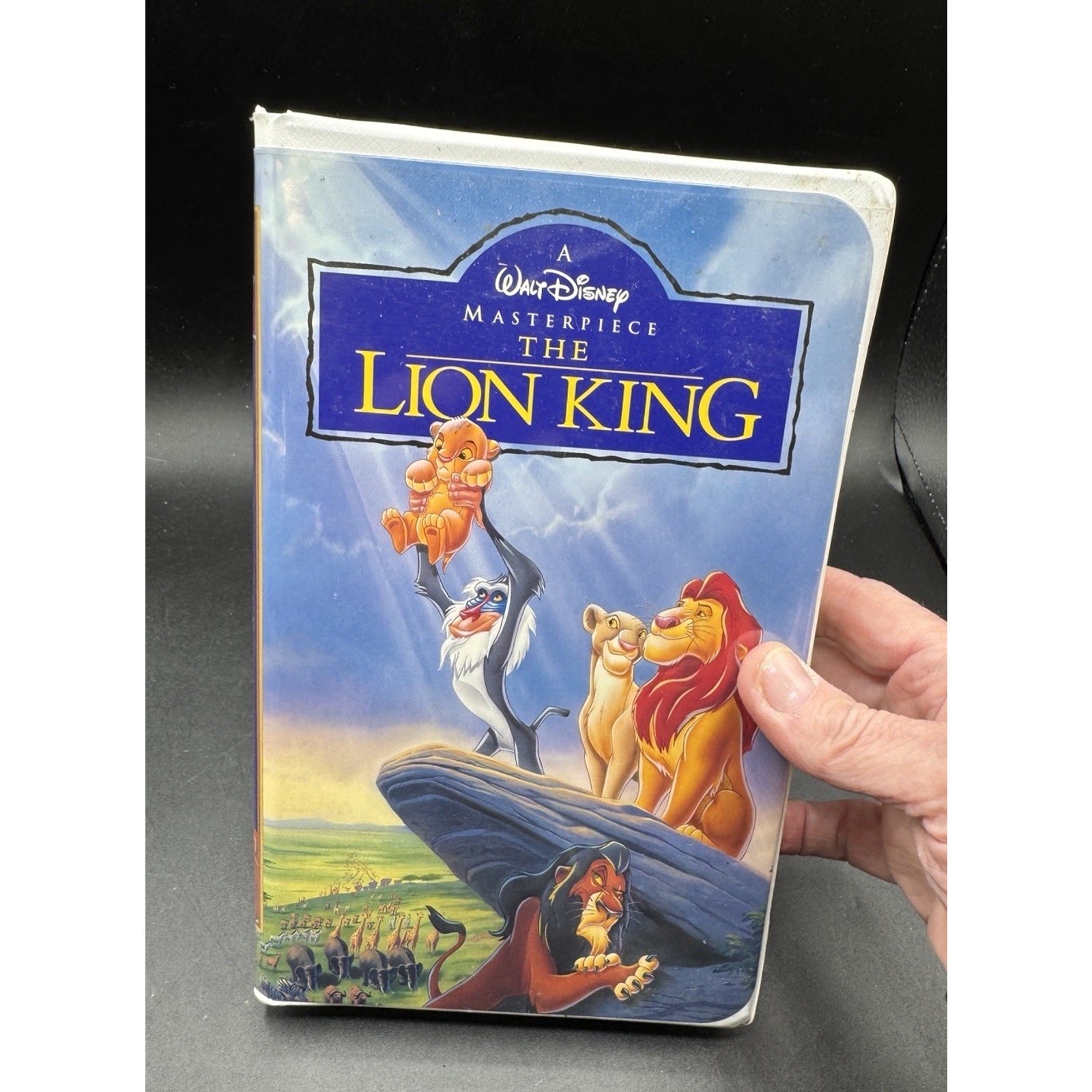 The Lion King Walt Disney VHS Tape 1995 Masterpiece Collections Like New! Nice!