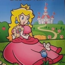 Super Mario princess peach poster