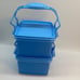 TUPPERWARE Double Deep with Cariolier Food Container- Easy to Carry