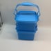 TUPPERWARE Double Deep with Cariolier Food Container- Easy to Carry