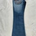 True Religion dark blue denim rainbow joey jeans women's size 25