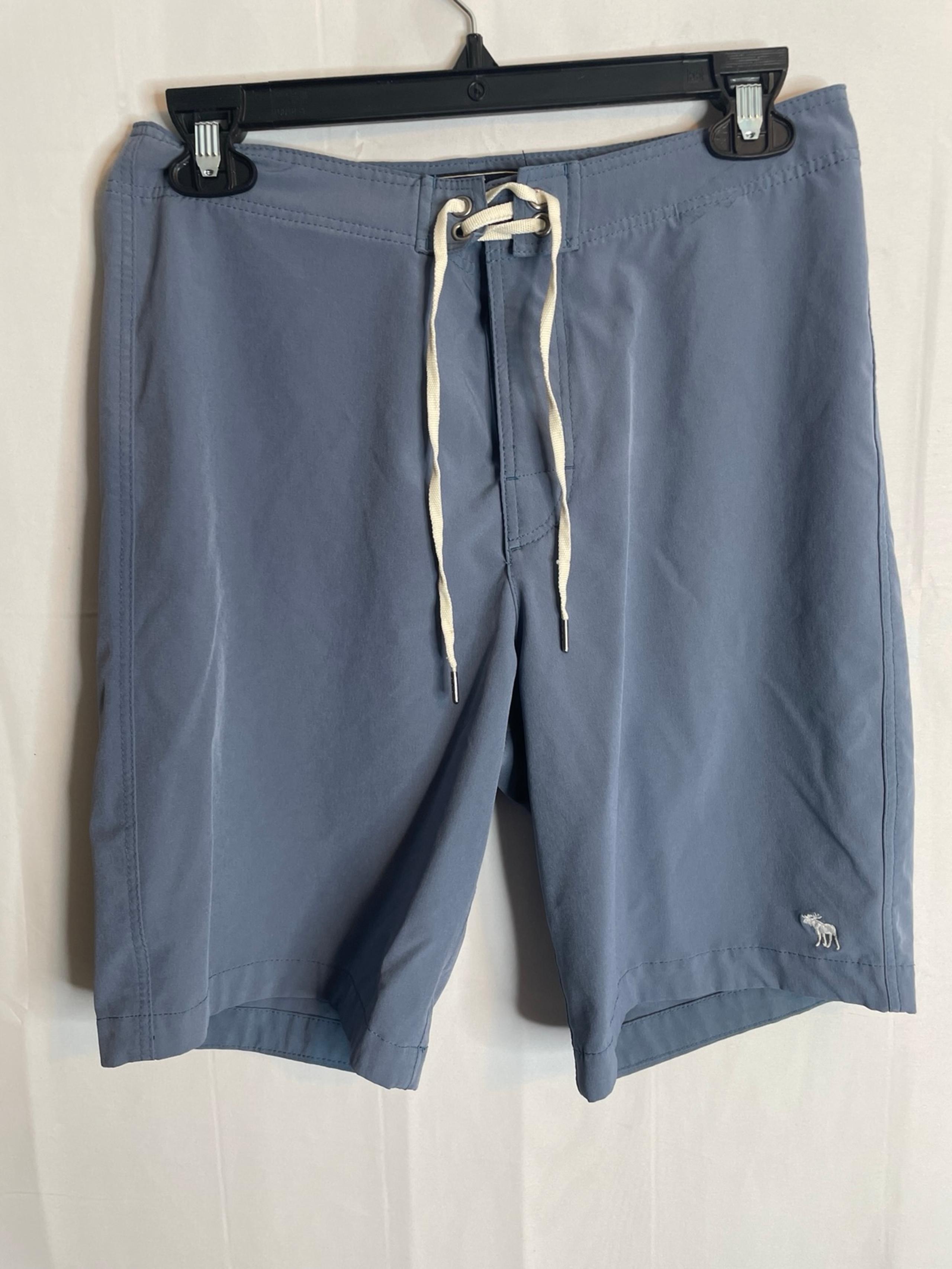 Abercrombie & Fitch Men’s Size 28 (measured) Board Shorts Blue 5922