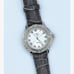 Invicta Angel Watch 15083 Gray Leather Band with Diamond Accent Bezel Women's