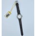 Invicta Angel Watch 15083 Gray Leather Band with Diamond Accent Bezel Women's