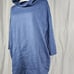 J. Jill Fit Lightweight Pullover Hoodie Sweatshirt Women's M (Blue)