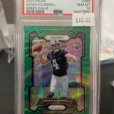 Aidan O’Connell Rookie PSA 10