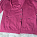 MARGARET HOWELL Wine Red V-Neck Cardigan 7/8 Sleeve
