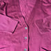 MARGARET HOWELL Wine Red V-Neck Cardigan 7/8 Sleeve