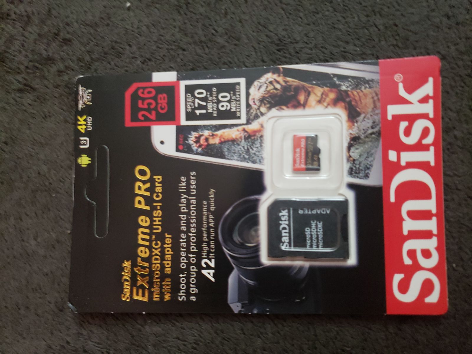 6 × 256gb micro SD card Samsung exteme P