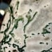 Large Moss/Tree Agate & Quartz Crystal Freeform Mountain