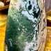 Large Moss/Tree Agate & Quartz Crystal Freeform Mountain