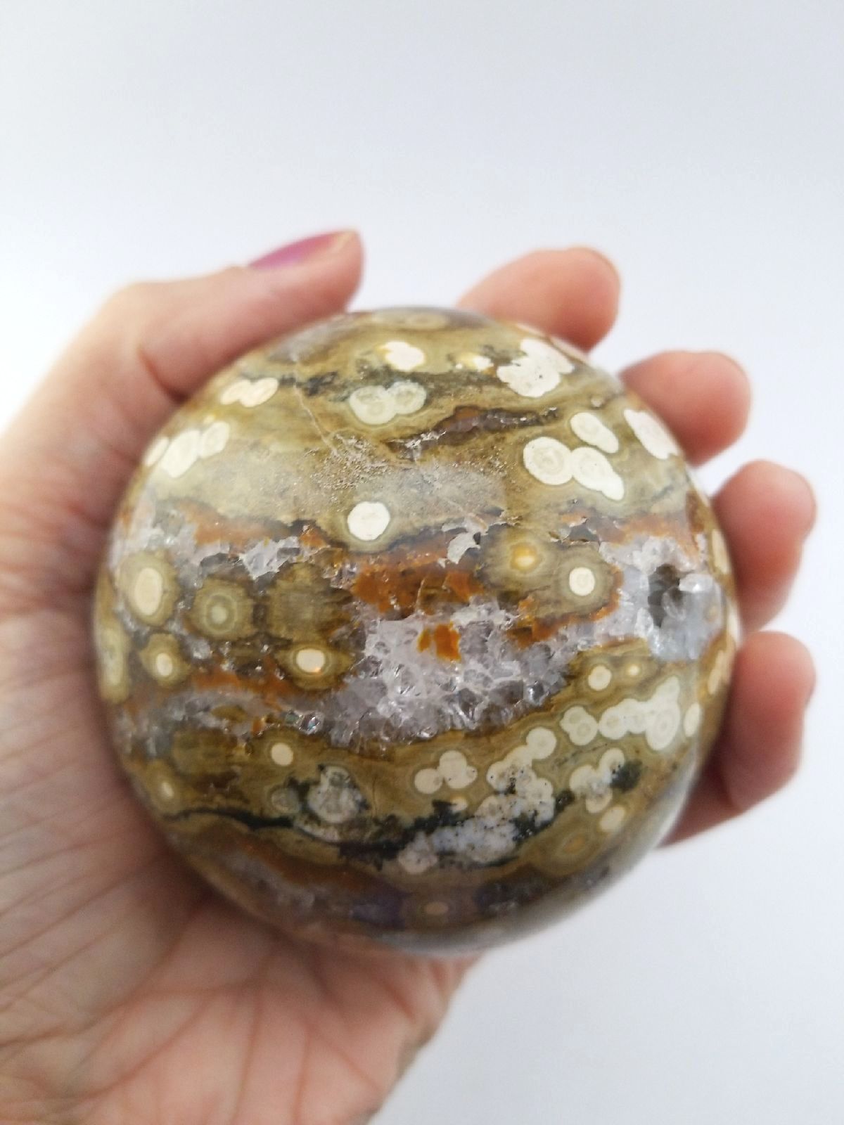 Ocean Jasper Sphere