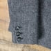 Vintage Pendleton Gray Wool 2 Piece Suit Skirt 2 Button Blazer Size 12
