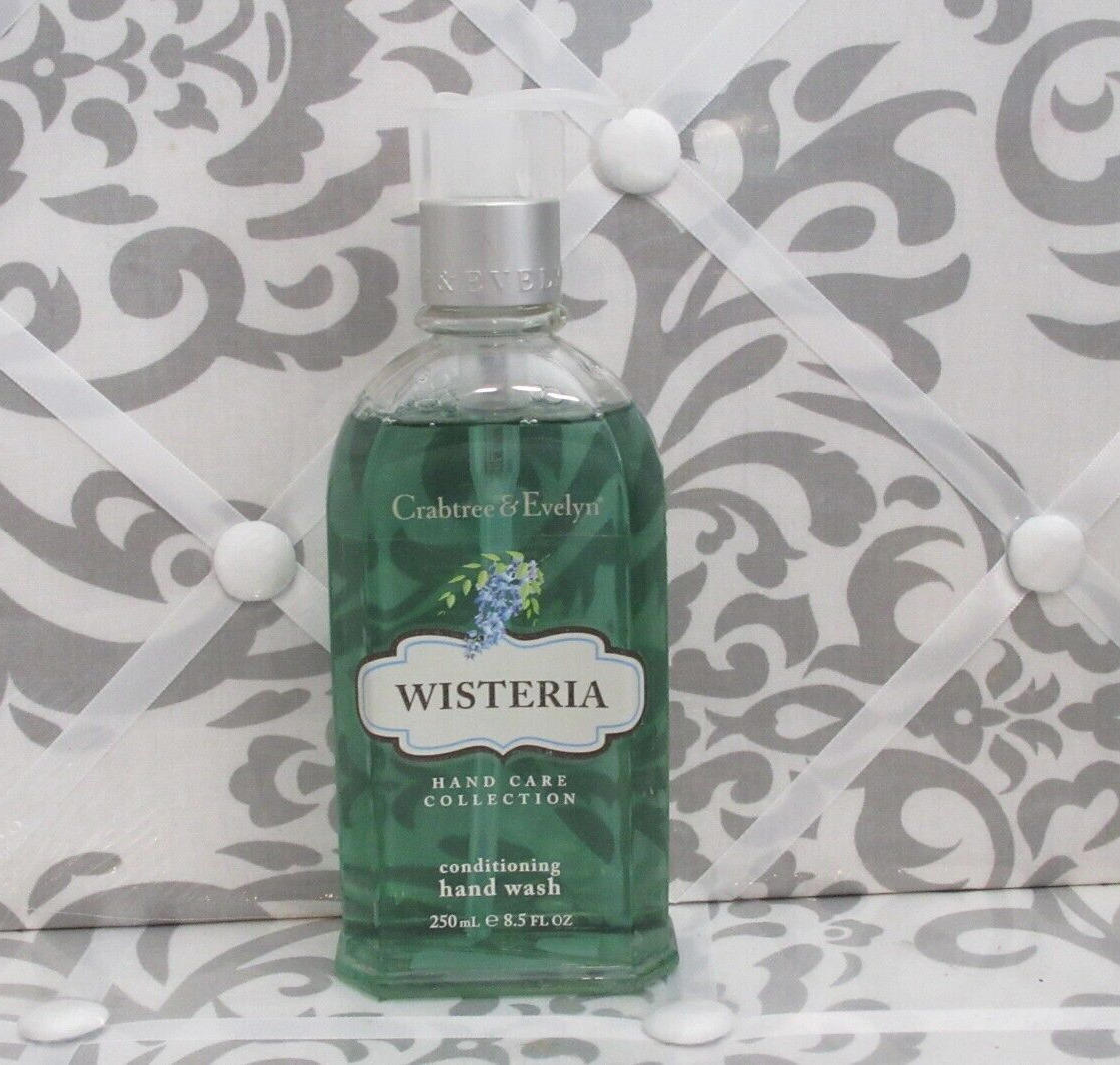 CRABTREE & EVELYN WISTERIA CONDITIONING HAND WASH 8.5 OZ