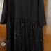 Gorgeous Black Sequin Evening Dress, size 2X