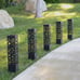 NEW Tommy Bahama Square Solar Bollard Lights 20 Lumen, 5-pack Outdoor