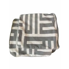 Set of 2 unbranded Unmazed Pillow Covers 20x20 Inch gray/beige shams heavy duty