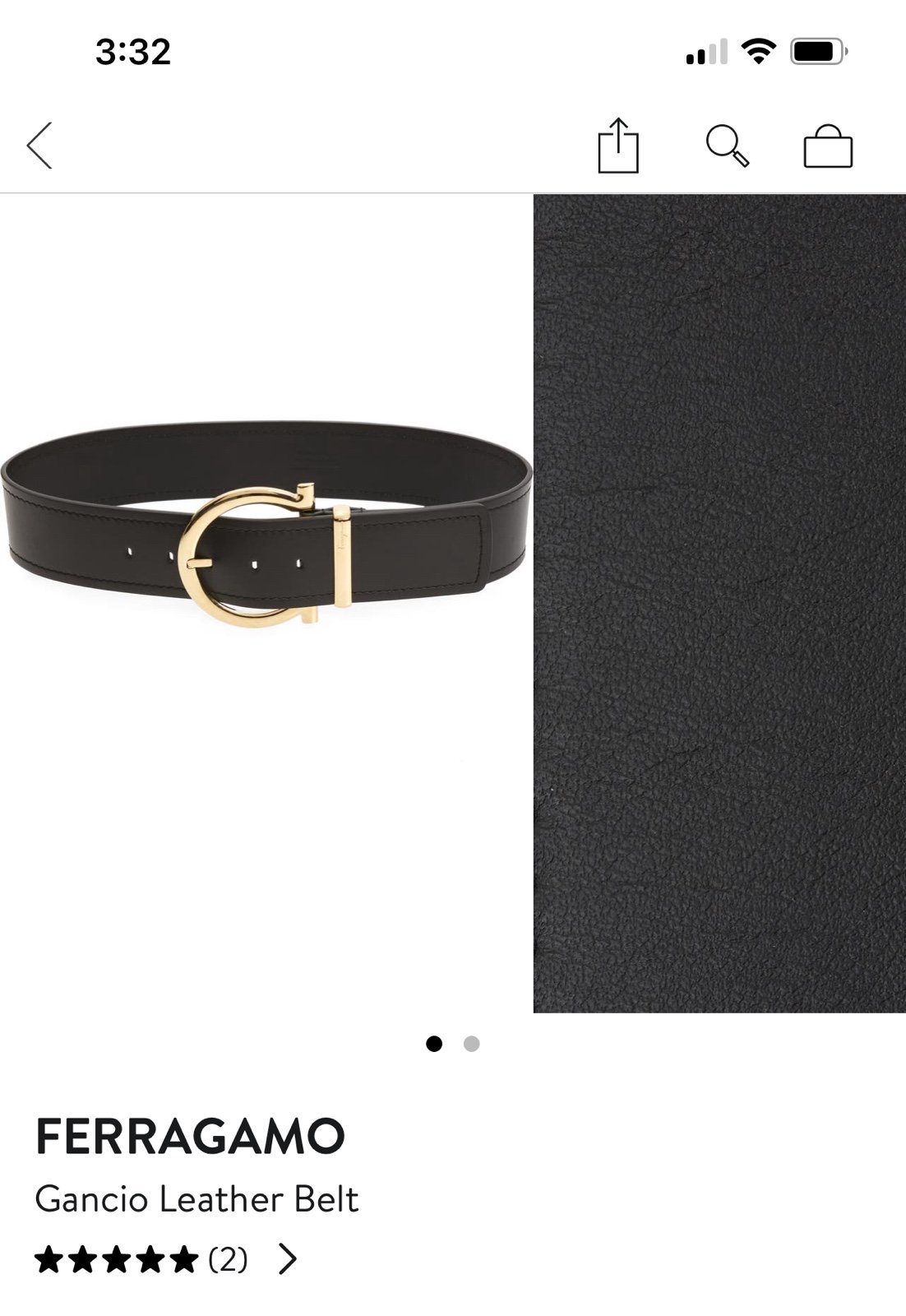 Ferragamo Gancio Belt