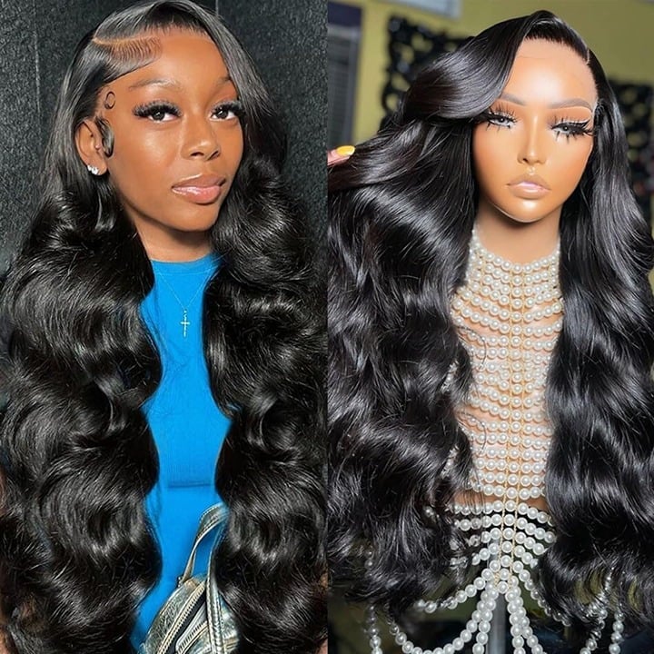 lace front wig human hair 35'