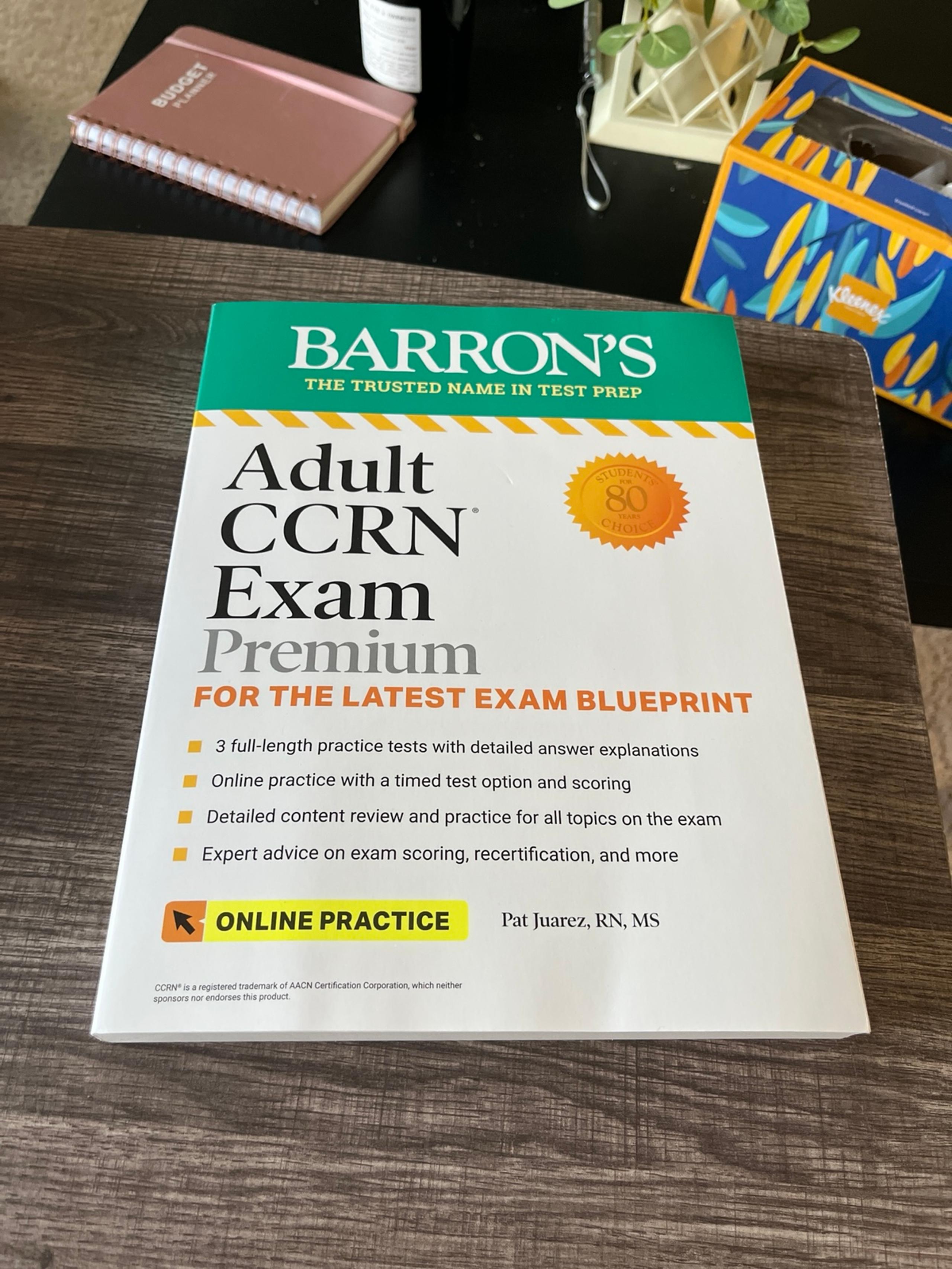 NWT Barton's Adult CCRN Exam Practice Book