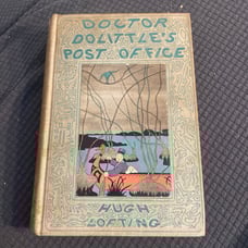 Vintage Doctor Dolittle's Post Office by Hugh Lofting 1923 Edition Illustrated