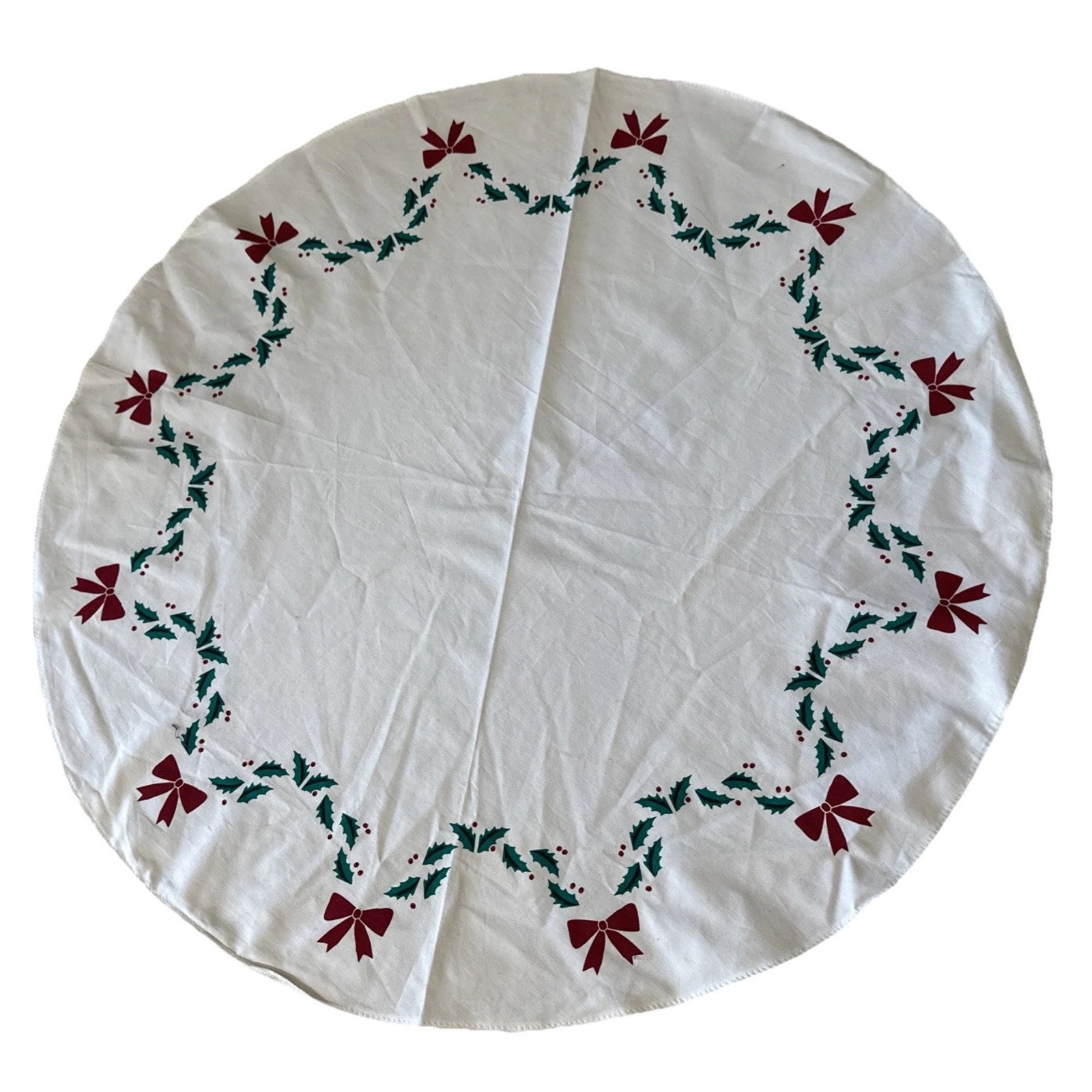 American Girl Kit table cloth ONLY from Kit's holiday baking set Christmas