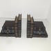 Vintage Home Interior Book Ends Hidden Compartments Hand Painted