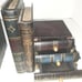 Vintage Home Interior Book Ends Hidden Compartments Hand Painted