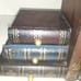 Vintage Home Interior Book Ends Hidden Compartments Hand Painted