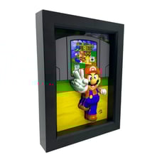 Super Mario 64 Nintendo Video Game 3D Art