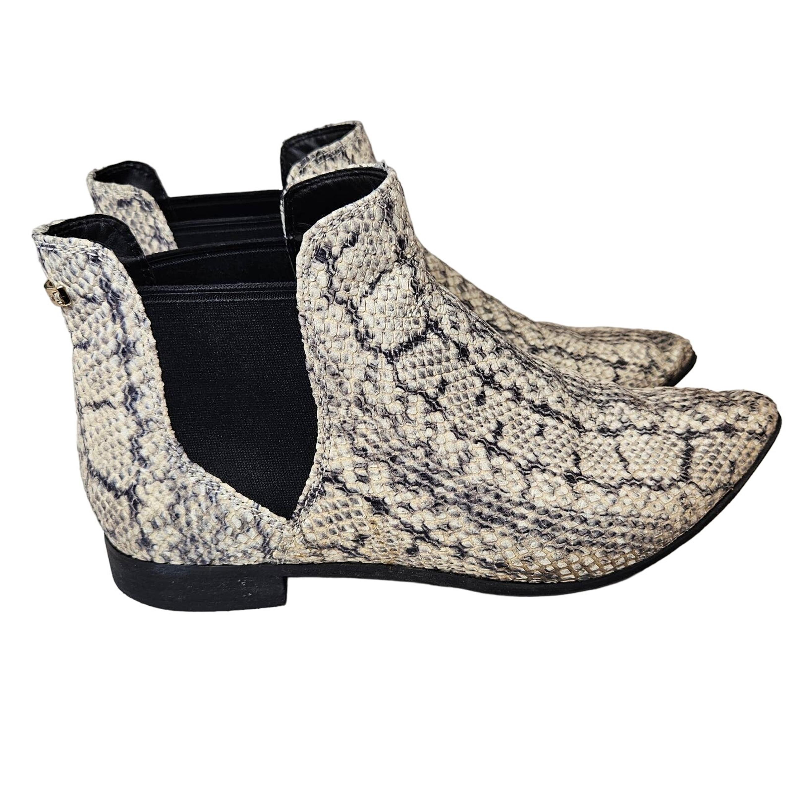 Cole Haan Grand OS Hara Bootie Python Embossed Leather
