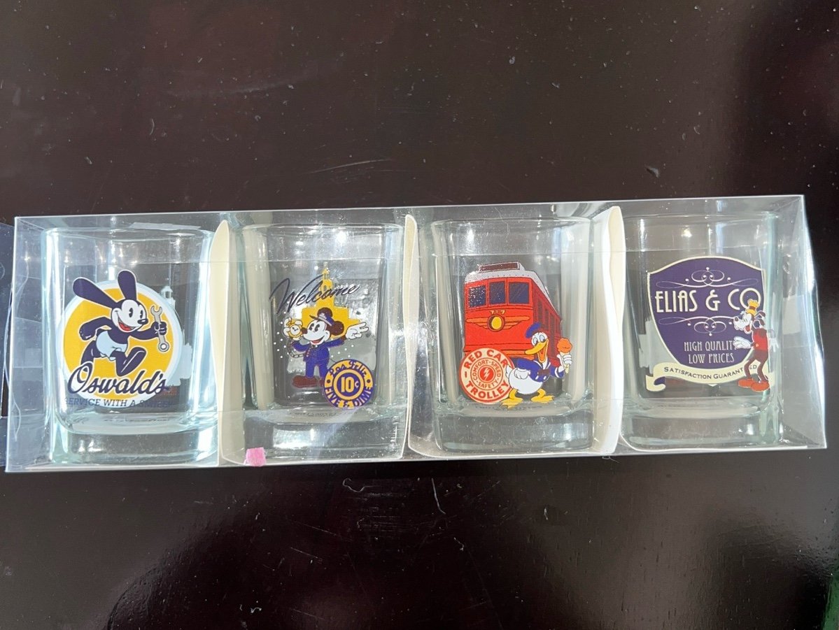 Disney California Adventure Buena Vista Street Shot Glasses