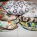 9 pocket cloth diaper lot with bamboo inserts one size adjustable snaps wet bag
