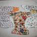 9 pocket cloth diaper lot with bamboo inserts one size adjustable snaps wet bag