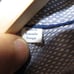 Eton Dress Shirt Blue Diamond Slim Fit Twill Button Up 100% Cotton Mens 17 43 XL