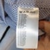 Eton Dress Shirt Blue Diamond Slim Fit Twill Button Up 100% Cotton Mens 17 43 XL