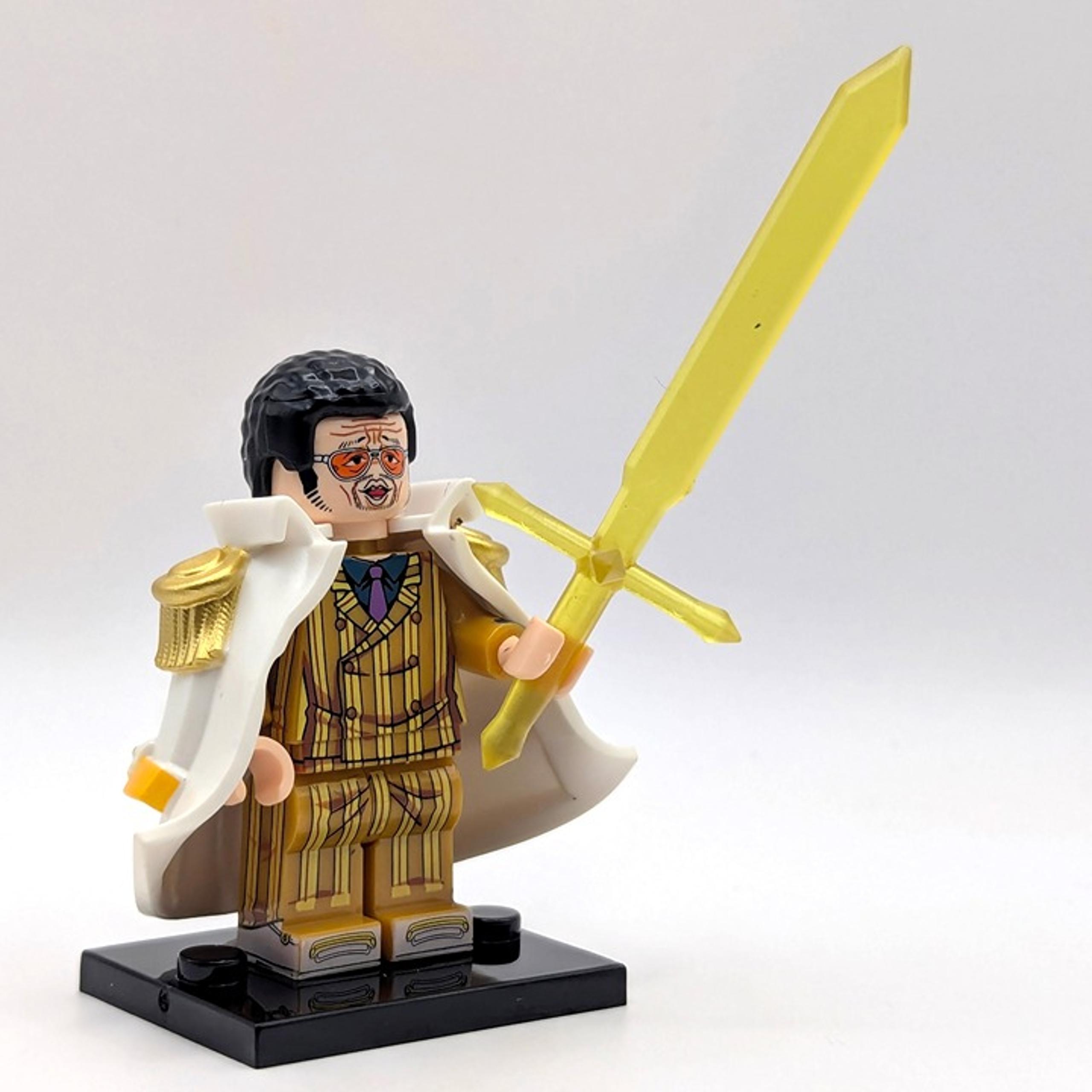 Borsalino Kizaru (One Piece) Custom Building Blocks Minifigures