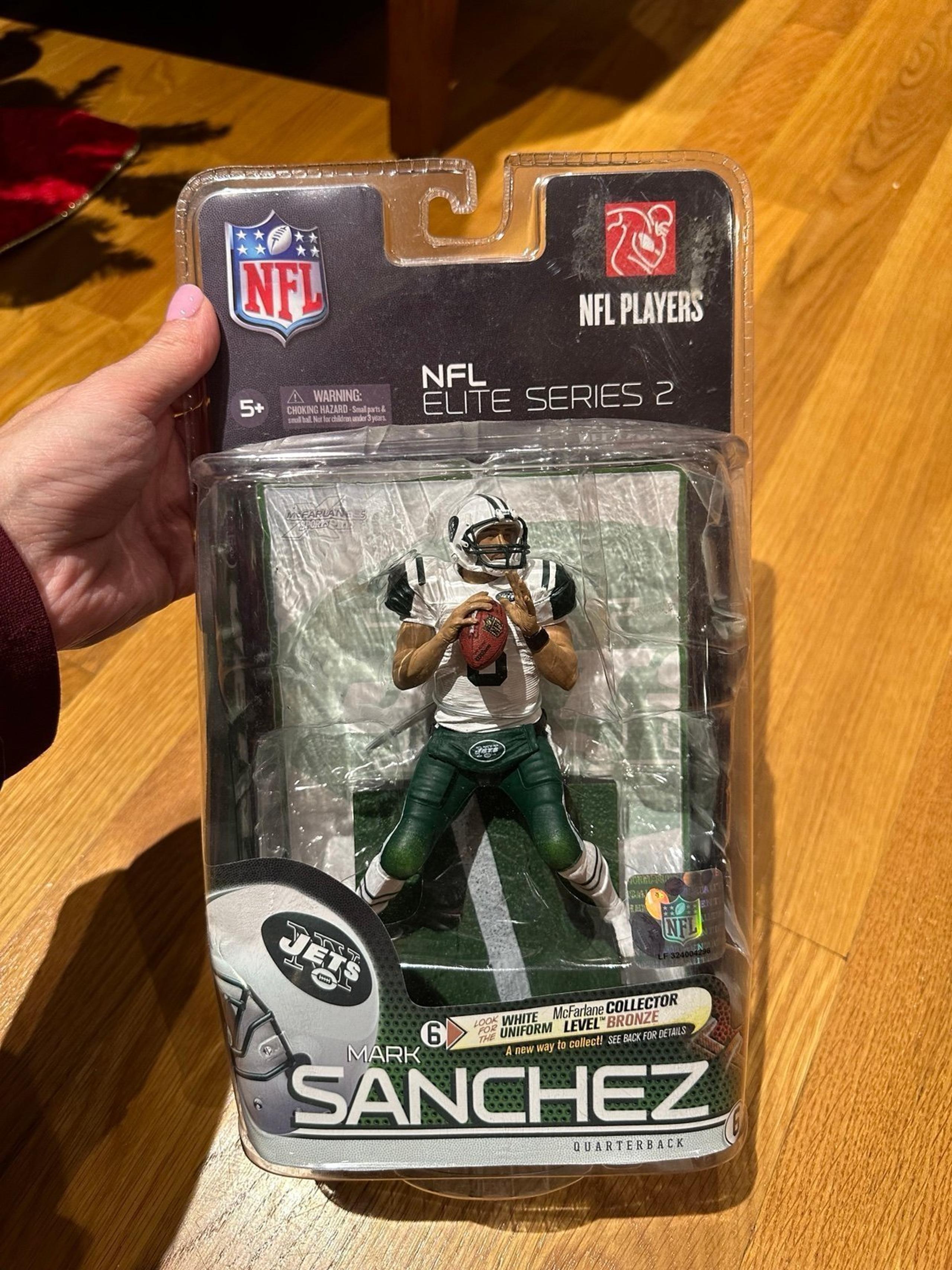 NFL Jets Mark Sanchez Action Figure NIB