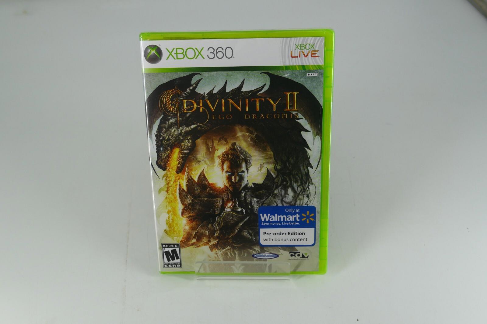 Divinity II Ego Draconis Xbox 360 Walmart Edition new Factory Sealed