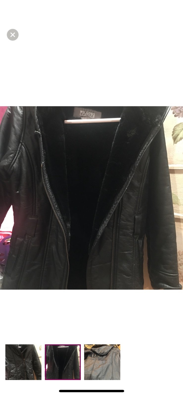 Girls leather jacket