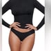 SKIMS Fits Everybody Funnel Neck Top | Onyx | Size XL