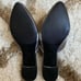 Katy Perry Collections The Stephanie Silver Gift Wrap Bow Mules Slippers Flats