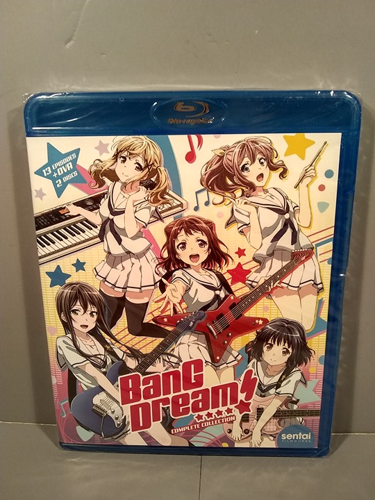 Bang Dream! Complete Collection + OVA Anime 2 Disc Blu-ray 2018 Sealed Brand New