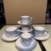 Bing & Grondahl B & G Teacups & Saucers Denmark Seagull Motif