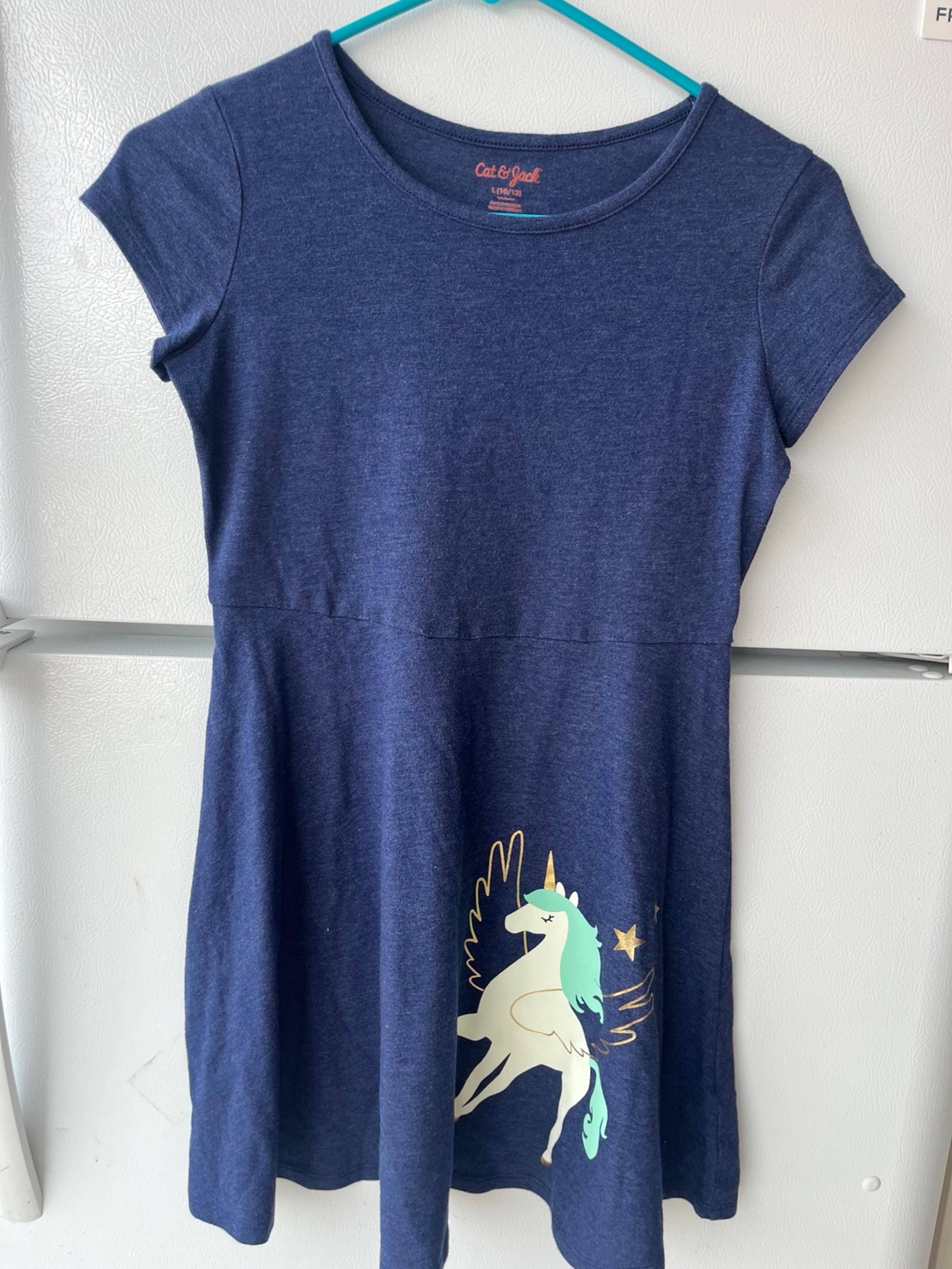 Cat & Jack Blue Dress Alicorn